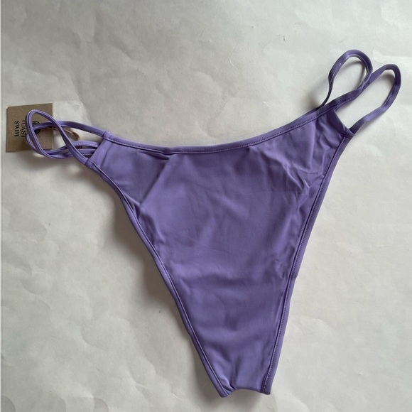 Toast Swim Signature Open Side Bottom in Violet Tulip NWT - Picture 1 of 8